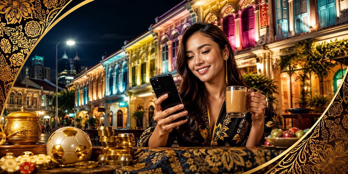 Pemain menggunakan telefon untuk akses rm2500 di Pulau Pinang